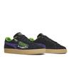 Puma Suede 'Shark' (Unisex) Black / Green Flash / Deep Wisteria Skateboard Shoes 381905 01