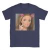 Summer Disgusting Doll Face Meme Novelty T Shirts Cotton T-shirt for Men Women Y2K Basic Pattern Printed Short Sleeve Top Tees