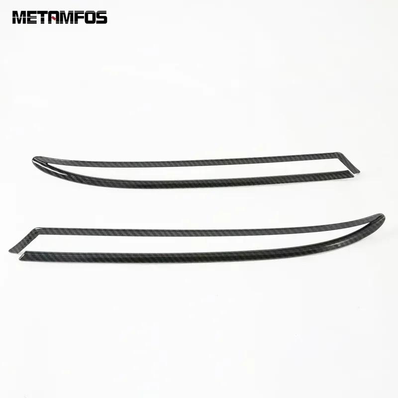 Rear Fog Light Lamp Cover Trim For Kia K5 Optima DL3 - 2024 Carbon Fiber Foglamp Protector Bezel Accessories Car Styling