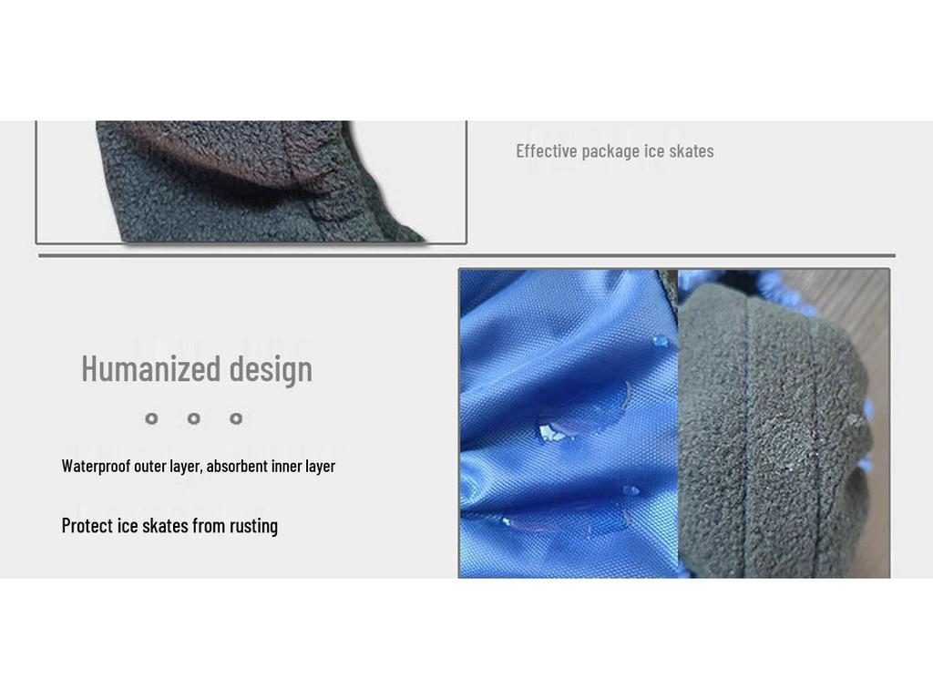 Protective, Cut-Resistant Ice Skate Blade Covers for Figure, Hockey, and Speed Skating - One Size