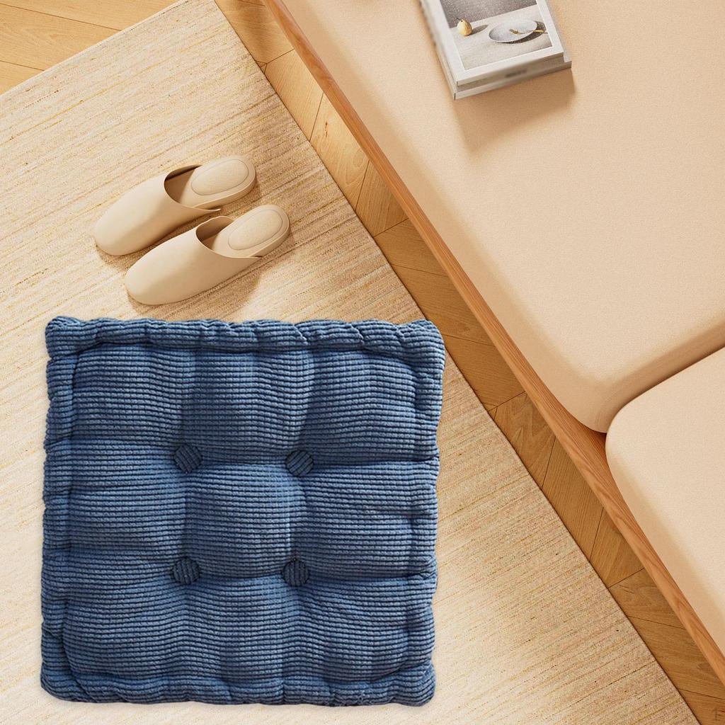 Biscuit Shape Cushion Chair Pad Decorative Comfortable Cute Seating Mat Floor Pillow for