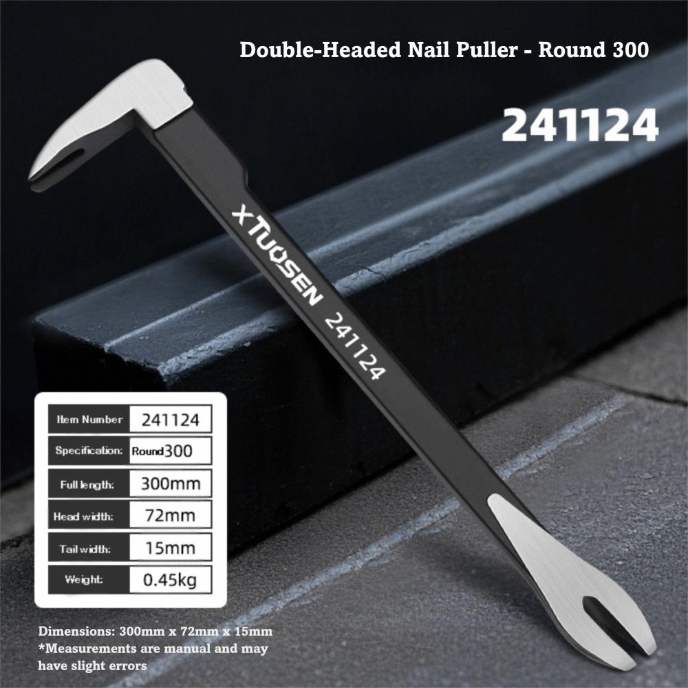 Heavy Duty Multifunctional Nail Puller V Shaped Non-Slip Cats Paw Durable Steel Nail Remover for Home Woodworking Tools