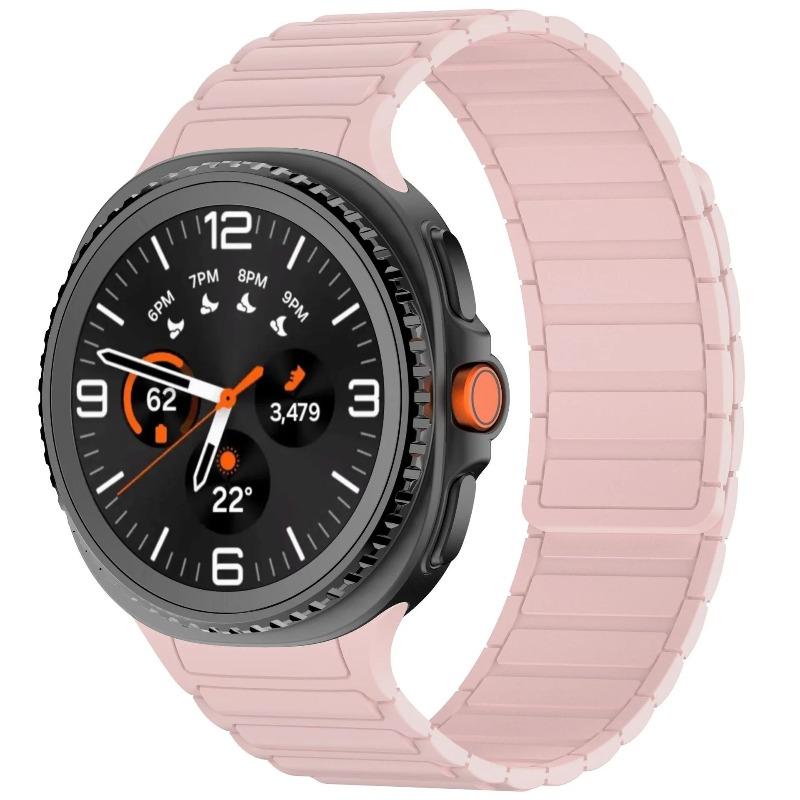 Soft Silicone Strap For Samsung Galaxy Watch 8 40mm 44mm Sports No Gaps Magnetic Bracelet Wristband Galaxy Watch 8 Classic 46mm