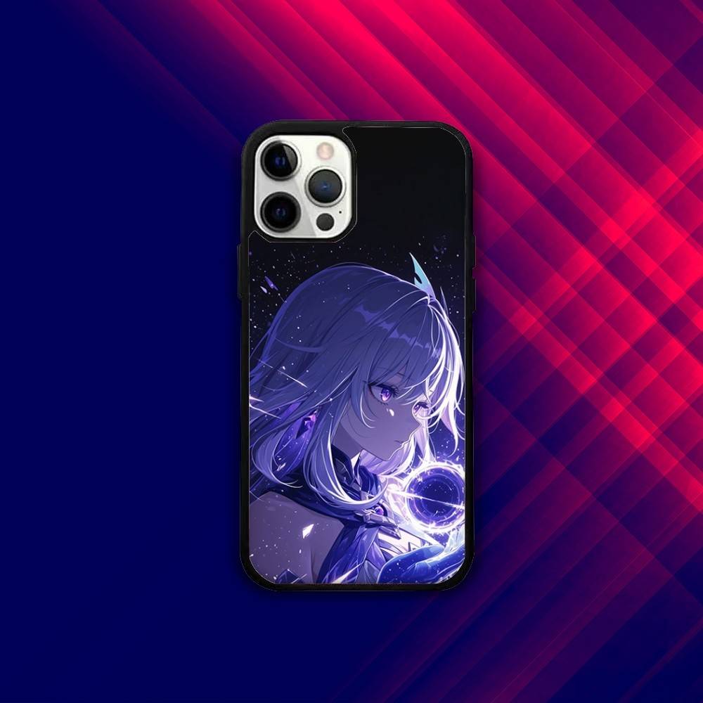 Genshin S-Skirk Impact Phone Case For iPhone 16e,16,15,14,13,12,11,Plus,Pro,Max,Mini Magsafe Magnetic Wireless Charging