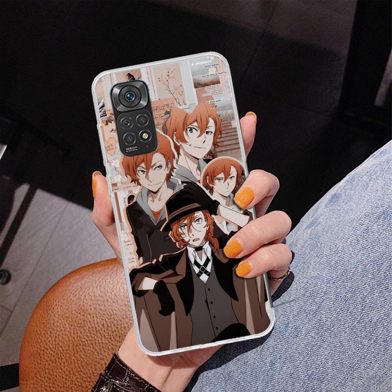 

Bungo Stray Dogs Poster Anime Phone Case For Xiaomi Redmi Note 15 14 13 12S 12 11 Pro Plus 14S 11S 11E 10 10S 11T 5G Personalize Redmi Note 10 4G
