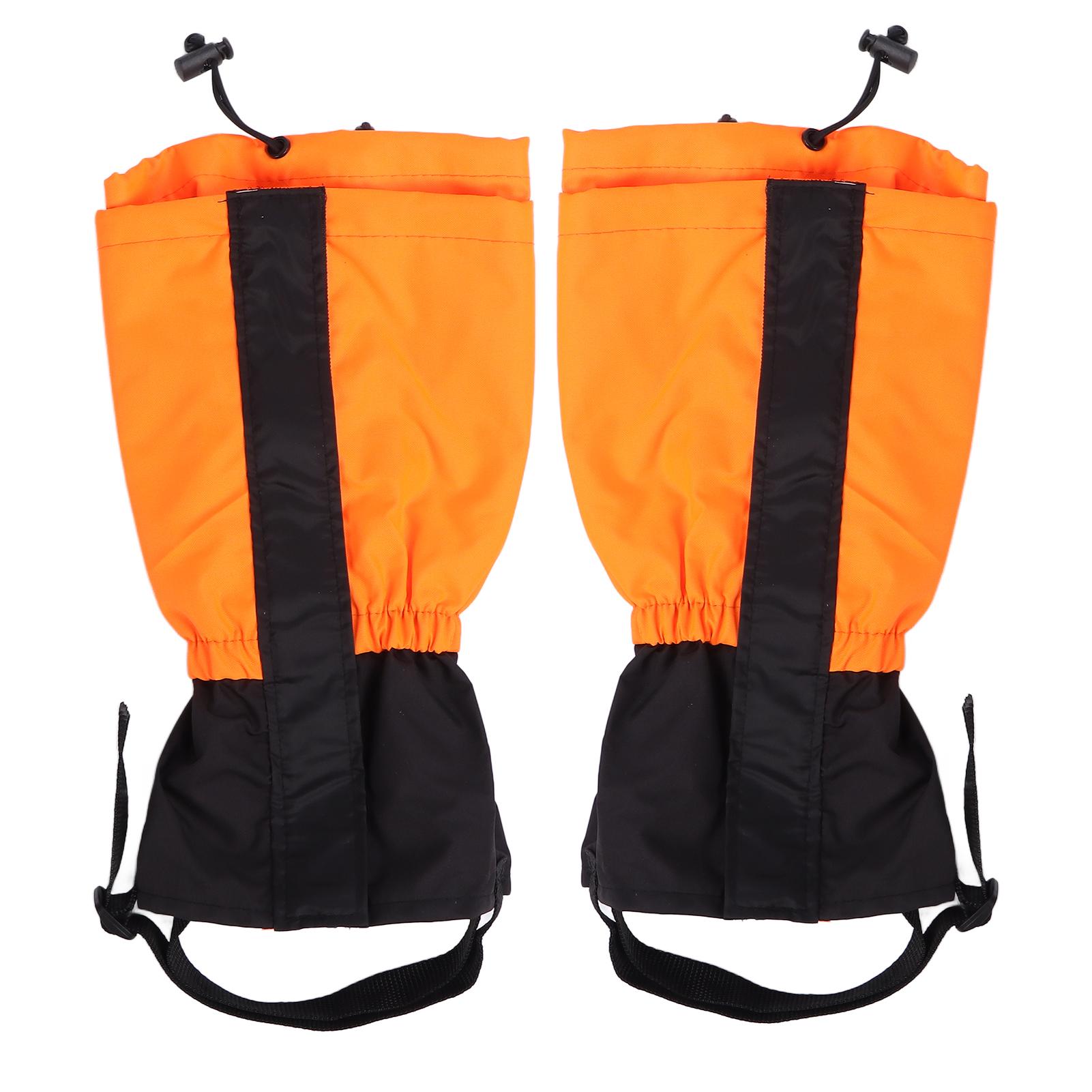 

Детские чехлы для ног, регулируемые, водонепроницаемые, ветрозащитные, для защиты от песка, детские чехлы для ног на открытом воздухе Orange Orange