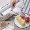 3pcs Reusable Foil Film Cutter Convenient Cling Film Cutting Strip  Plastic Wrap
