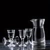 Set aus Glas, Baijia-Becher-Set, kreatives Weinset im chinesischen Stil, kleine Weinkanne und Becher-Set