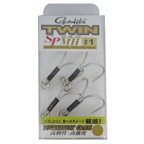 

Gamakatsu тройной крючок Rose Rose TGW Twin SP-MH Silver