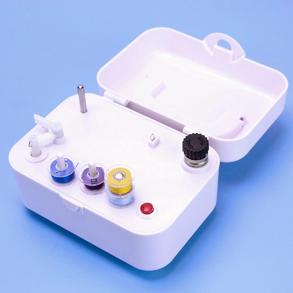 Portable Automatic Electric Bobbin Winder With Thread Stand Professional Sewing Machine Bobbin Winder Diy Winding Assistant Tool