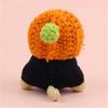 AONYIYI Bee Dog Plush Keychain 11cm Orange Hat Cute Stuffed Toy Backpack Charm
