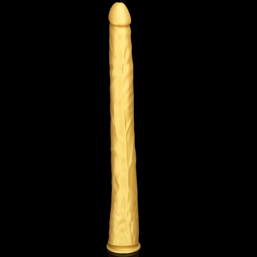 Golden Silicone Soft Sm Size Anal Plugs Extra Long Deep Dilatation Anal Strips Out and About Long Term Wear Anal Whip