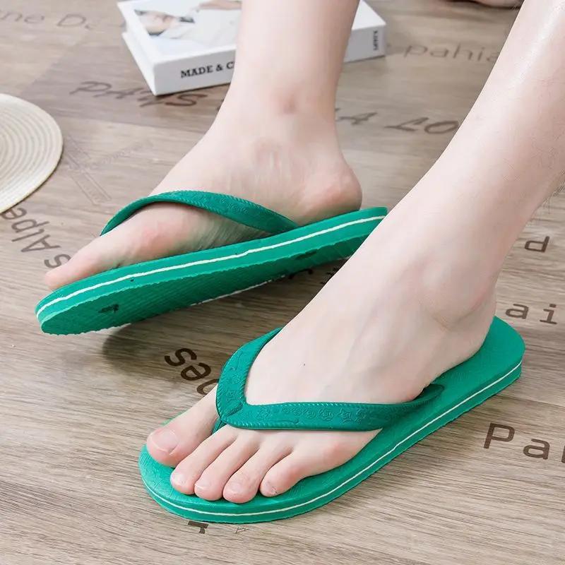 Fashion Male Slipper Bathroom Flip Flops Plain Slides Designer Luxury Clappers 2025 Casual Low Price Fashion Adult Trend Eva Men's Shoe