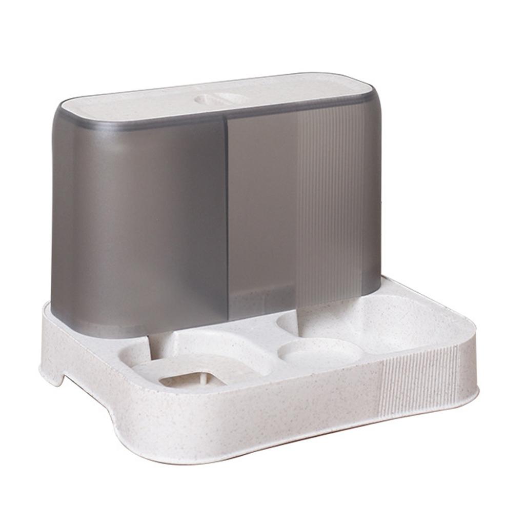 Cat Water Bowl Moderate Capacity Removable Double Pets Water Food Bowl for Pets