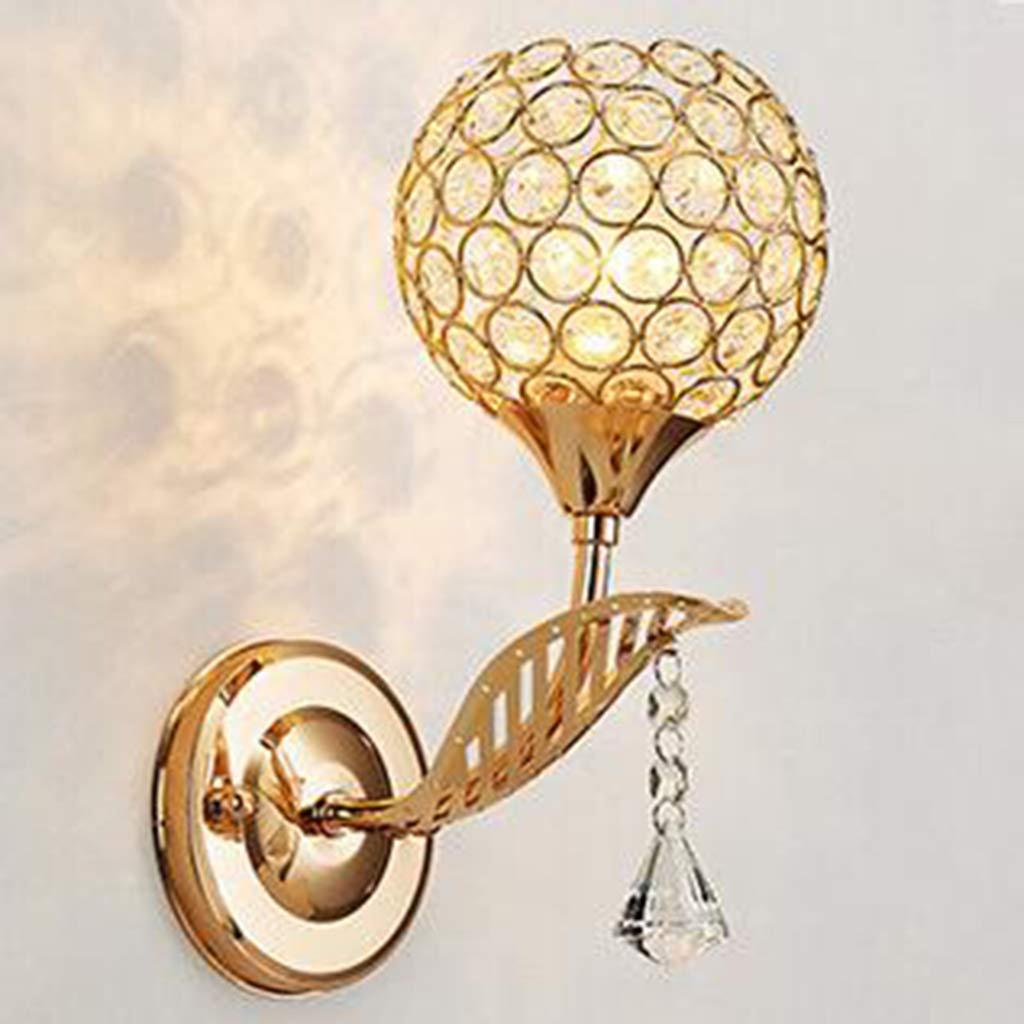 Kristall Wandleuchten Schlafzimmer Wandlampe Rund Modern Nachttisch Wandleuchten Esszimmer Flur Leuchte mit E27