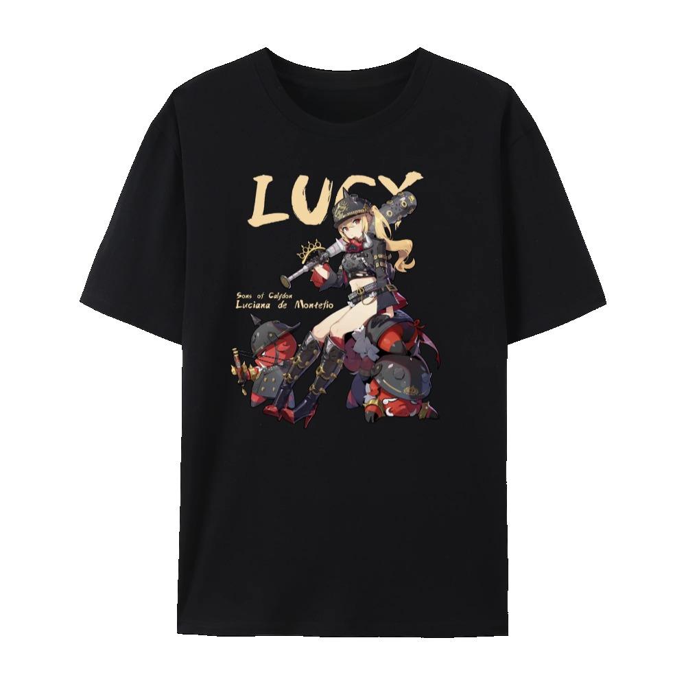 Zenless Zone Zero All Character's Impression Graphic Short Sleeve Cotton Crewneck T-Shirt