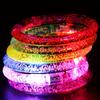 12pcs LED Glow Bracelets Bright Neon Colors, Battery Powered Wristbands for Parties, Festivals Events, Perfect Party Favors  Decorations,