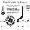 2PCS Bicycle Training Wheel Accessories Wear Resistant Silent Balance Auxiliary Wheels Children Riding Universal12-20 Inch Bike