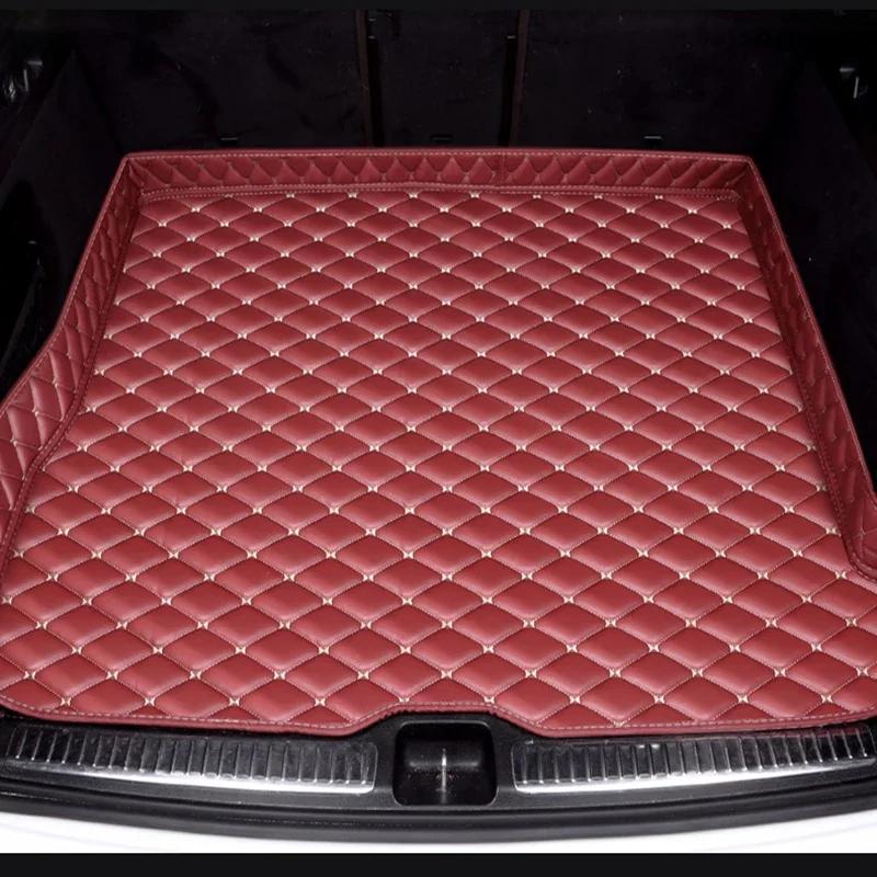 Car Trunk Mats For  Toyota Harrier XU60 2013 2014 2015 2016 2017 2018 2019 2020 Covers Cargo Liner Carpet Interior Accessories