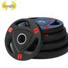 Zhongjing Three-Hole Rubber-Coated Barbell Plate
