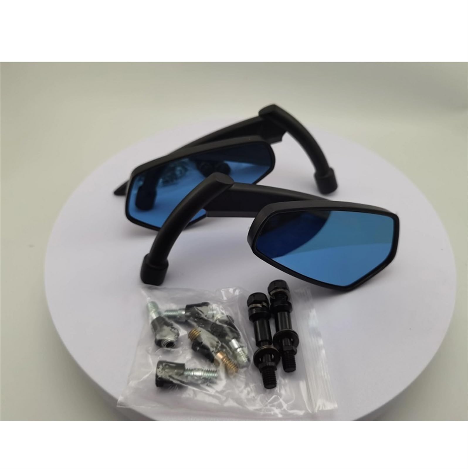 

Motorcycle Rearview Mirror Reflector Mirror Rearview Mirror Fit for Yamaha Drag Star DS400 DS650 DS950 DS1100 XV400 700 One size