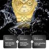 OPK Brand Watch Simple Atmosphere Quartz Watch Single Calendar Luminous Waterproof Men's Watch Men's Watch