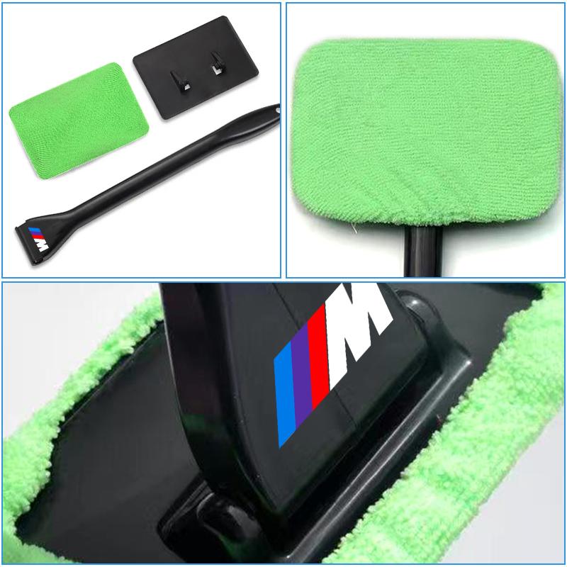 Kit Perie Curățat Geam Mașină Insignă MLOGO Curățare Parbriz Spălare Instrument Auto Pentru BMW E46 E39 E90 E60 E36 F30 F10 E34 E30 F20 E92 M3 M4 M5 X3 X4 X5 X6 X7