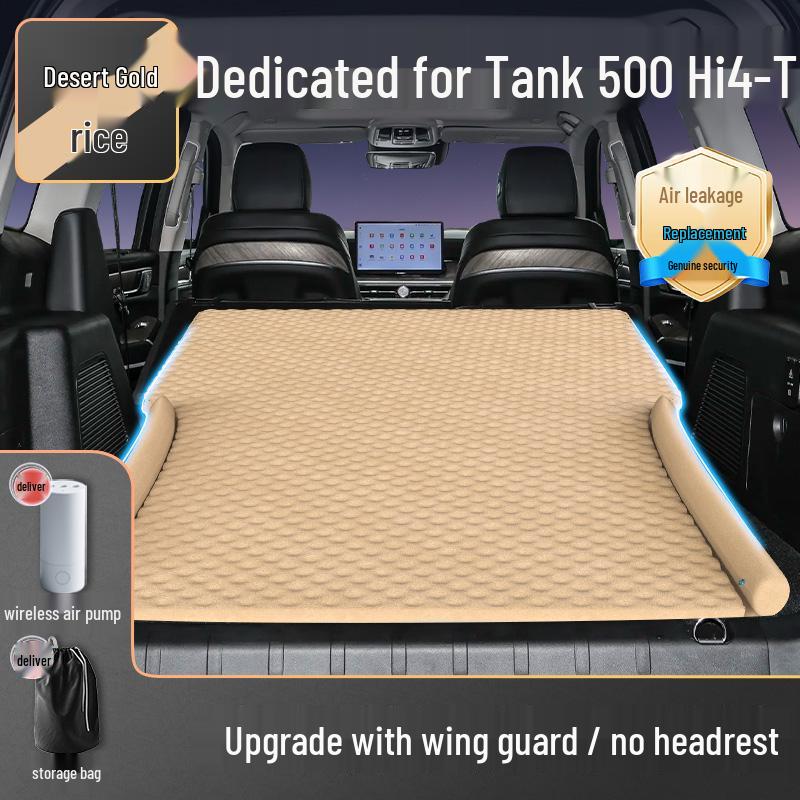 Tank 500 Hi4t SUV Inflatable Car Bed Mattress for Trunk