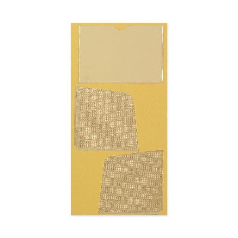 Traveler's Notebook Refill Pocket Stickers, Regular Size, Set of 2, 14248006