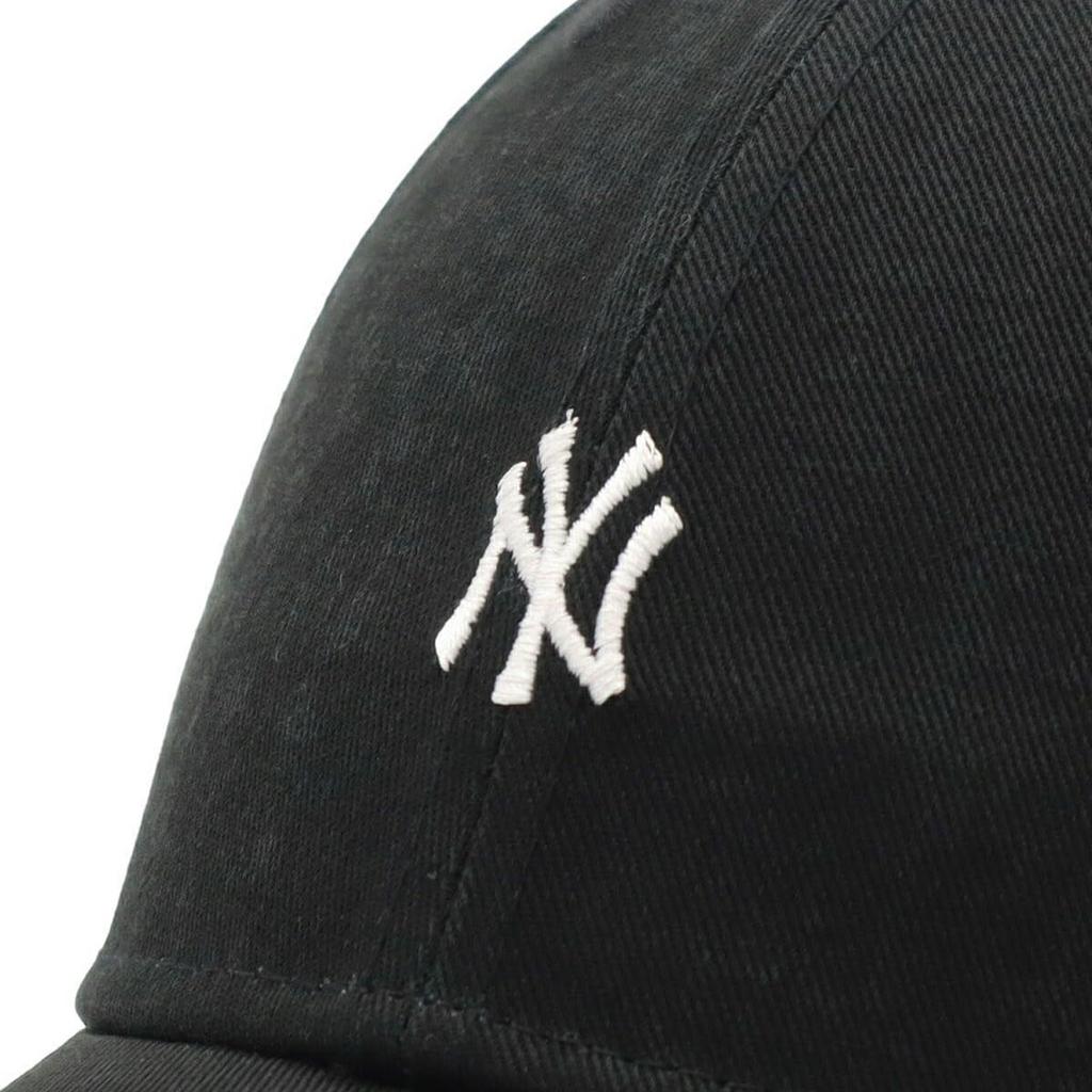 New Era 9FORTY Long Visor Cloth Strap MLB NY Yankees Cap 15164881 NER37C5505, Black, Free Size 56.8-60.6cm, Adjustable, ONSPOTZ, Unisex
