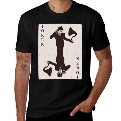Tom Waits - Joker Classic T-Shirt Man T Shirts High Quality Luxury Brand T Shirt Man Luxury T-Shirt