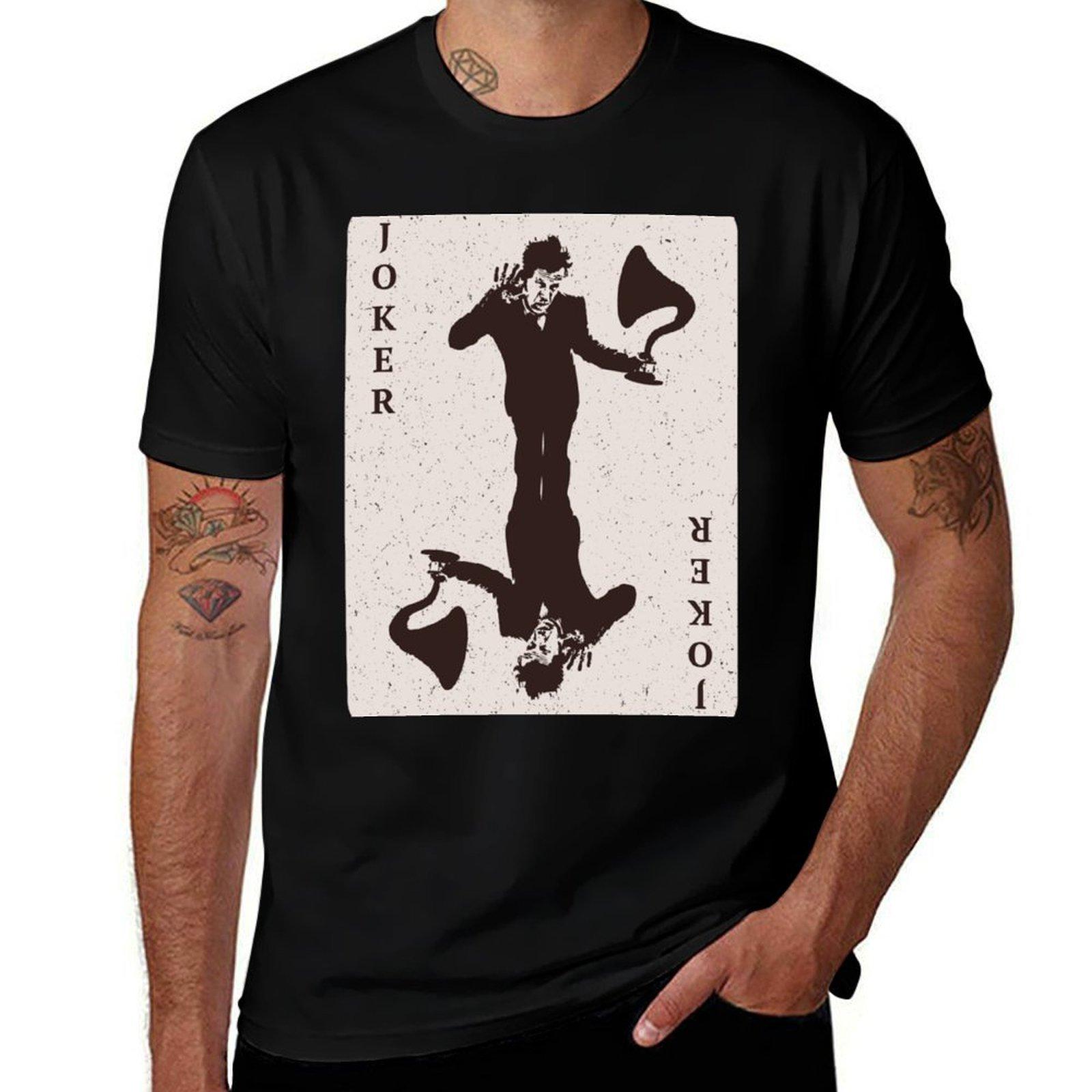

Tom Waits - Joker Classic T-Shirt Man T Shirts High Quality Luxury Brand T Shirt Man Luxury T-Shirt 5XL різнокольоровий