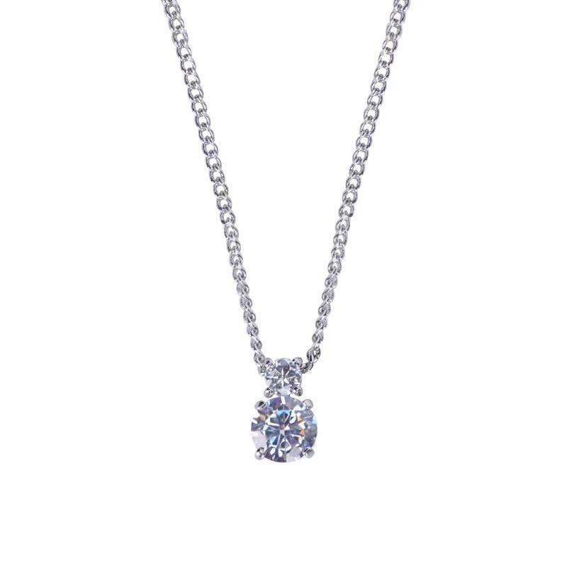 Ji Family Size Diamond Necklace Female Personality Eight Hearts Eight Arrows Zircon Clavicle Chain