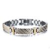 Vinterly Steel Magnetic Bracelet Male Hand Chain Health Energy Bracelet Men Stainless Steel Bio Magnetic Bracelets For Men Women