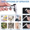 Handheld Bidet Sprayer for Toilet, 1-In-2-Out Dual Control Valve Bidet Attachment, Adjustable Water Pressure Control Hand Sprayer Kit for Feminine