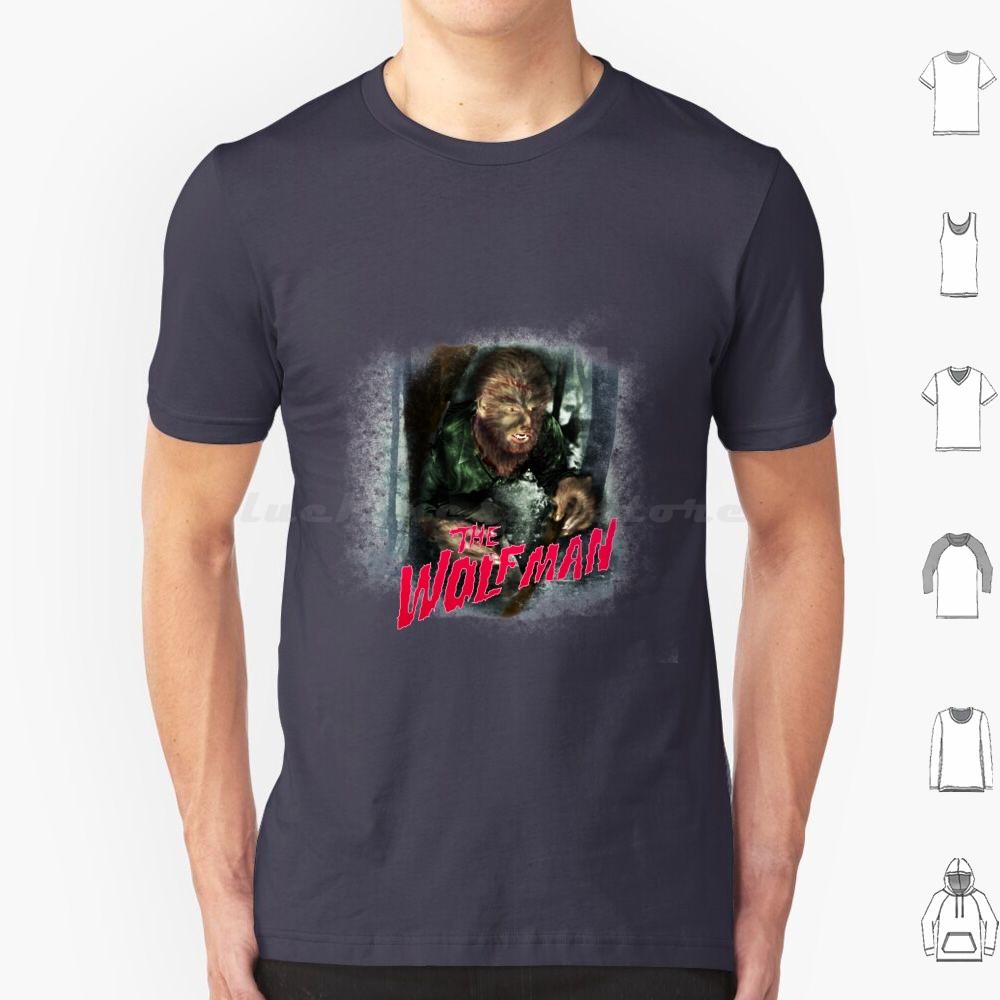 The Wolfman 1941 T Shirt Men Women Kids 6xl Horror Fan Wolf Halloween 1941 Classic Movies Werewolf Monster Wolfman Horror