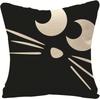 Spooky Halloween Pillows: Mummy, Skull, Trick or Treat, and Cat Eyes Designs! Sofa cushion cover, holiday party decoration, gift