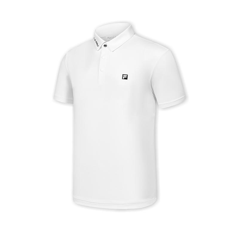 New FILA Polo Shirt Men's Jade White A61M425107FWT