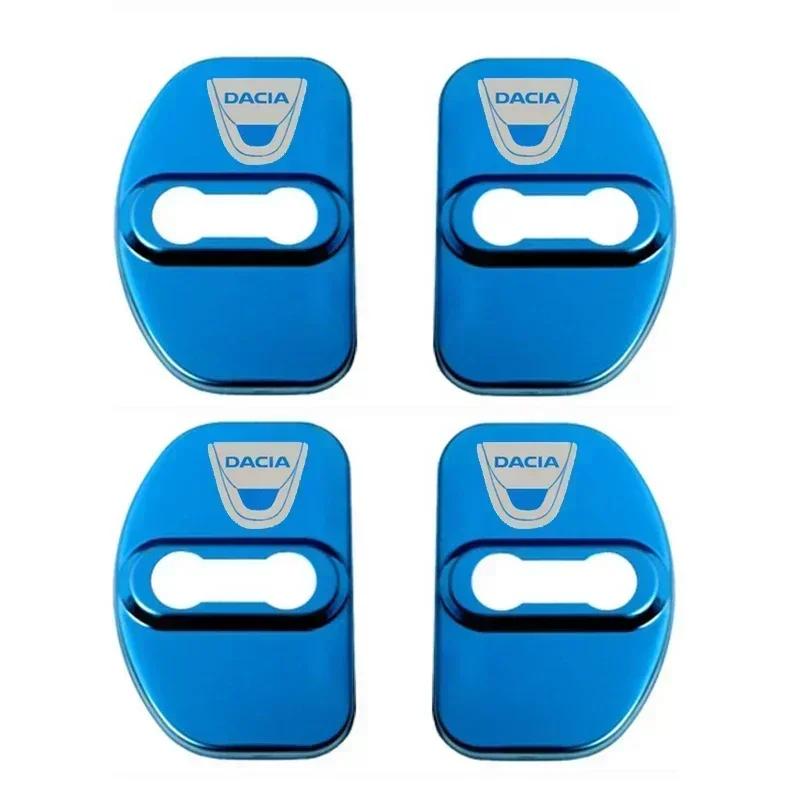 Pour Dacia Bigster Dokker Duster Jogger Lodgy Logan Spring Sandero Couvercles de Serrure de Porte de Voiture Boîtier Protecteur Anti-rouille Autocollants Style