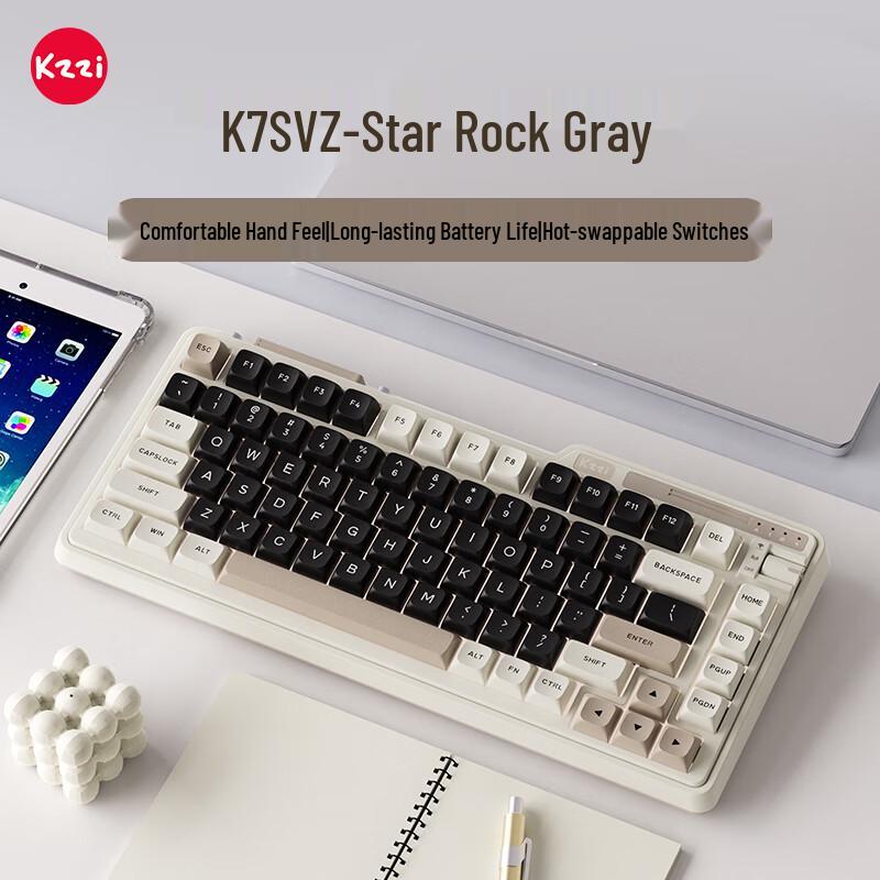 

KZZI K75V2 Triple-Mode Gasket Mechanical Keyboard