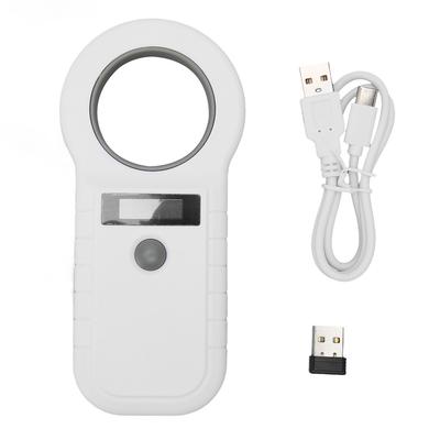 Scanner Microchip Animale 134.2Khz 125Khz EMID FDX B Cablato USB Wireless 2.4G Bluetooth Portatile