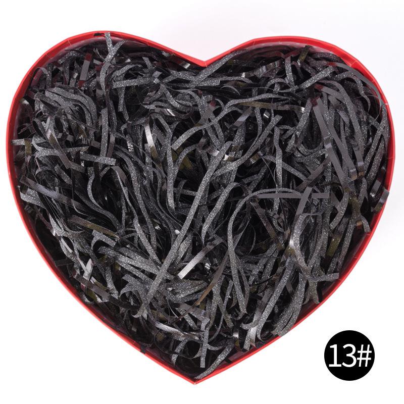 

Блестящая измельченная бумага Наполнитель для подарочных коробок для свадебных сувениров 10g