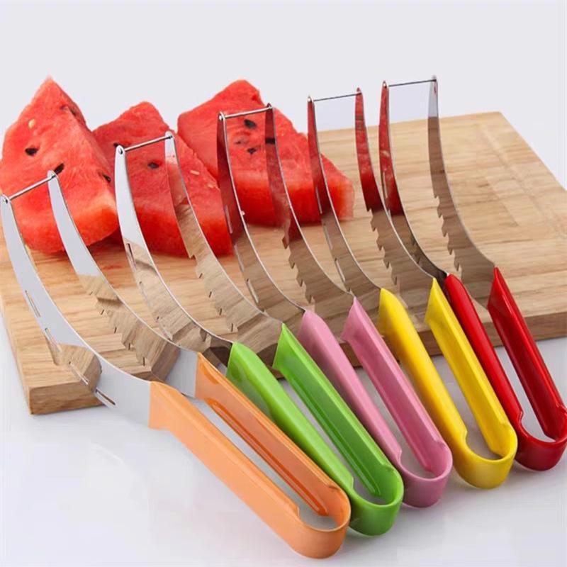 Stainless Steel Multifunctional Watermelon Slicer & Melon Baller with Seeder
