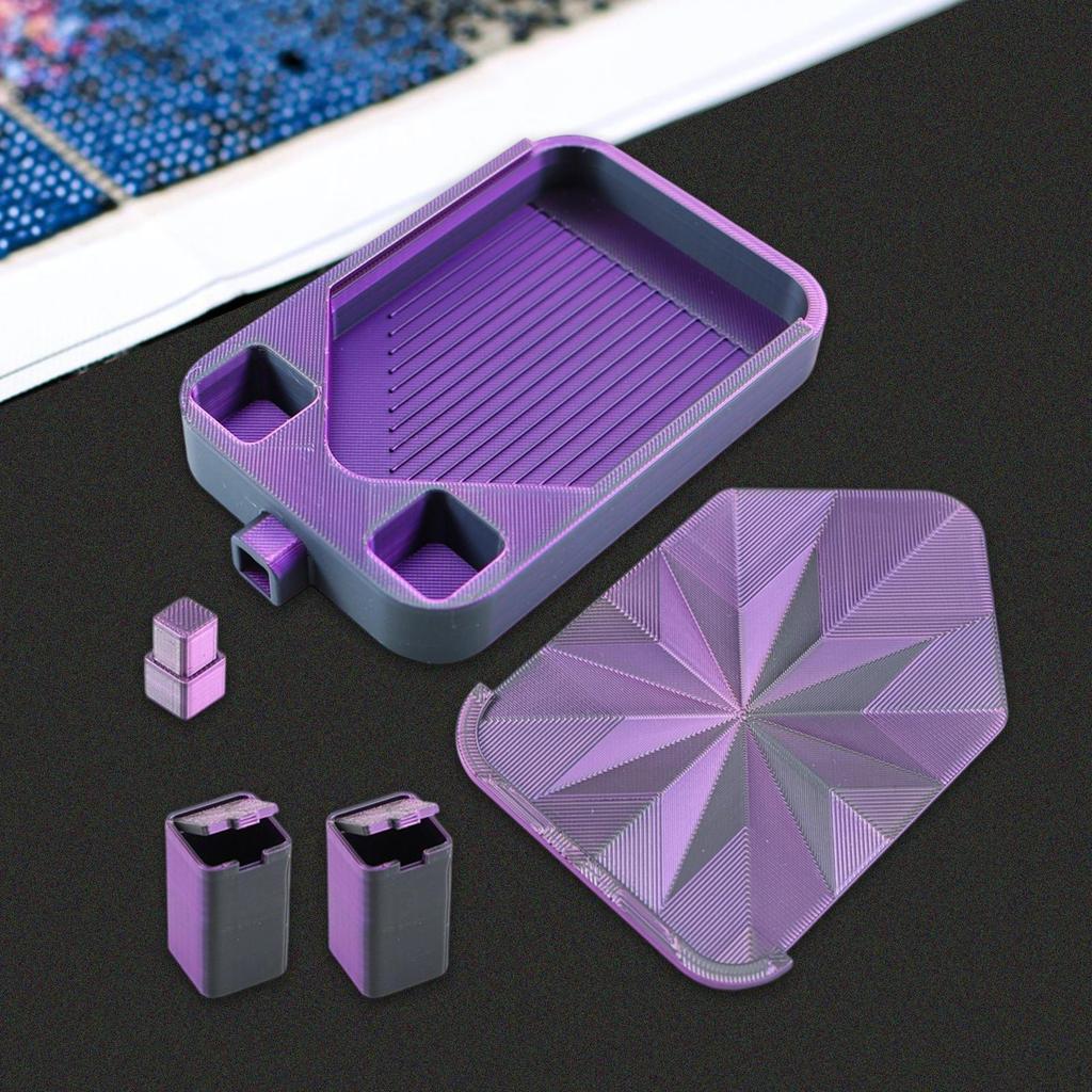 Tablett Perlenorganizer Sortierstation für Bastelzimmer