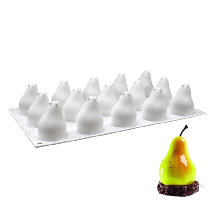 Flexible Baking Molds With 15/12 Fruit Designs Suitable For Chocolate Making Candle Crafting And Dessert Preparation