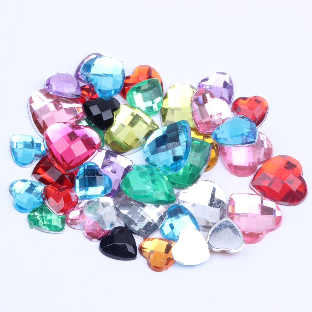 DIY Multi-Model Multi-Color Heart & Globe Hair Accessory