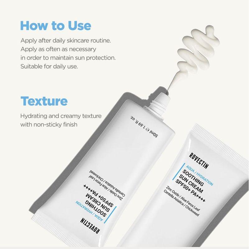 ROVECTIN - Aqua Soothing Sun Cream