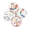 Handmade Winding Silk Tree Of Life Colorful Crystal Beads Tree Of Life Fortune Tree Necklace N41