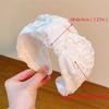 Knotted Embroidery Headbands For Women Girls Headwear Fashion Fabric Wide Hairbands Female Hair Bands Head Hoop Hair Accessories