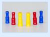CJH Cold Crimp Bullet Terminal Female, 500 Pcs, FRD2-156/2-195, Fully Insulated 